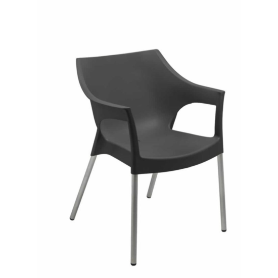 Buzz - Chelsea Plastic Chair - Black