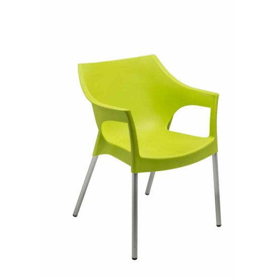 Buzz - Chelsea Plastic Chair - Lime