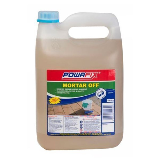 Powafix - Motar Off - Acid Wash - 5lt