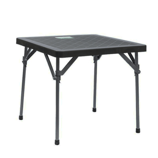 Buzz - Tia Colapsable Plastic Table - Black