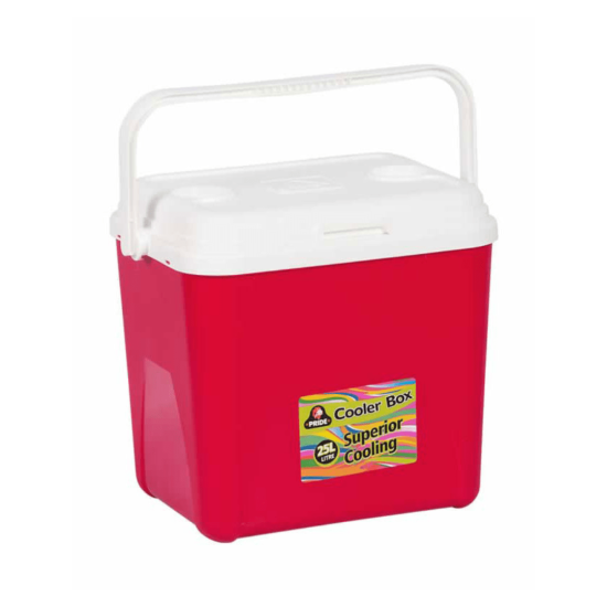 Buzz – Pride Plastic Cooler Box – 25L - Red