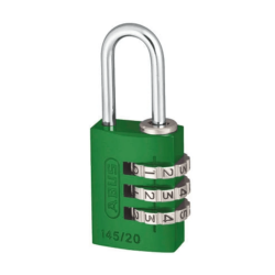 Abus - 20mm Combination Reset Green Blister - Padlock - 145/20-GRN-1 Abus - 20mm Combination Reset Green Blister - Padlock - 145/20-GRN-1