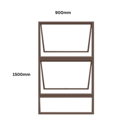 Aluminium - SABS - Window Top Hung - PTT915 -Sidelight