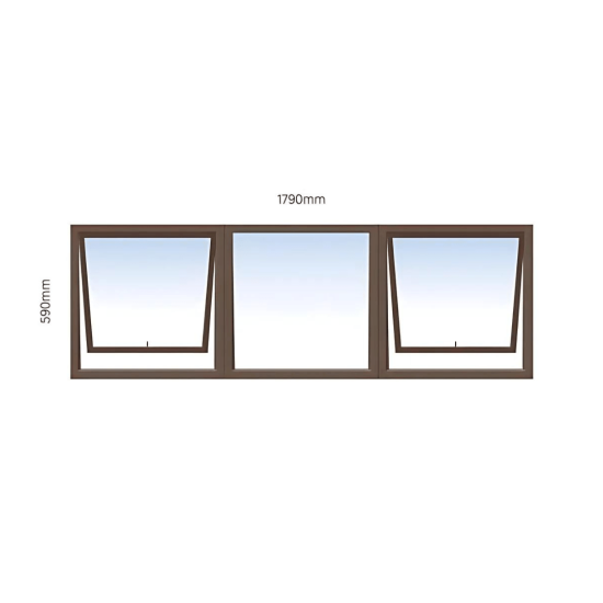 Aluminium - SABS - Window Top Hung - PTT186