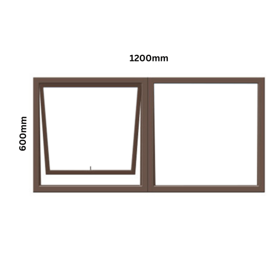 Aluminium - SABS - Window Top Hung - PT126