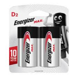 Energizer  Max - D-Battery 2PK -LR20 Energizer  Max - D-Battery 2PK -LR20