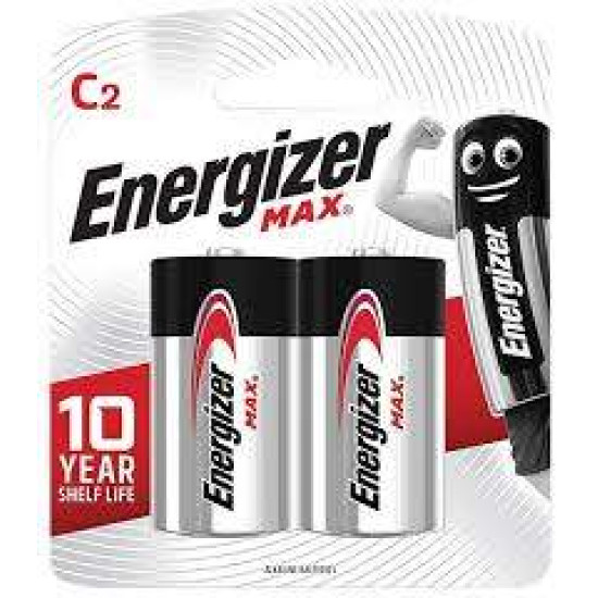 Energizer  Max - C Battery 2PK - LR14 Energizer  Max - C Battery 2PK - LR14