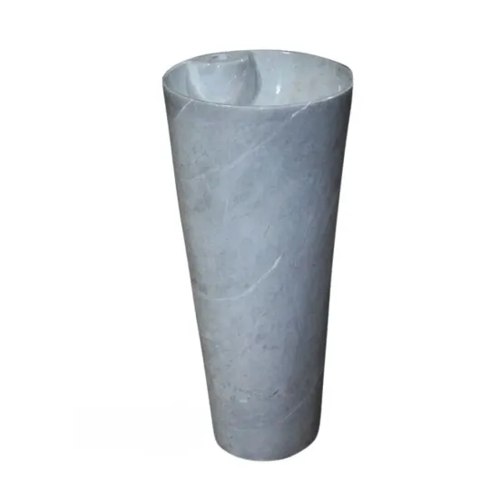 Livorno - Basin & Pedestal - Rock Slate -Armani Grey