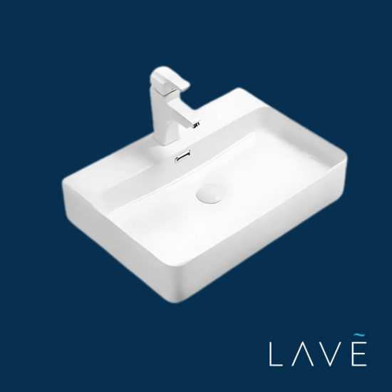 Lave - Basin Elise - 600mm x 400mm x 135mm