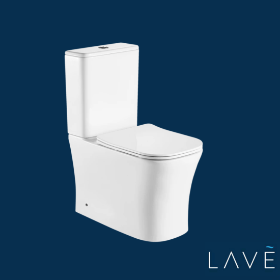 Lave - Toilet - Cadence Rimless Closed Couple Suite