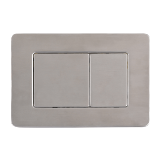 Riiflo - Flush Plate -Square Brushed Chrome (Only Compatible With Riiflo Cistern) -RIC003A