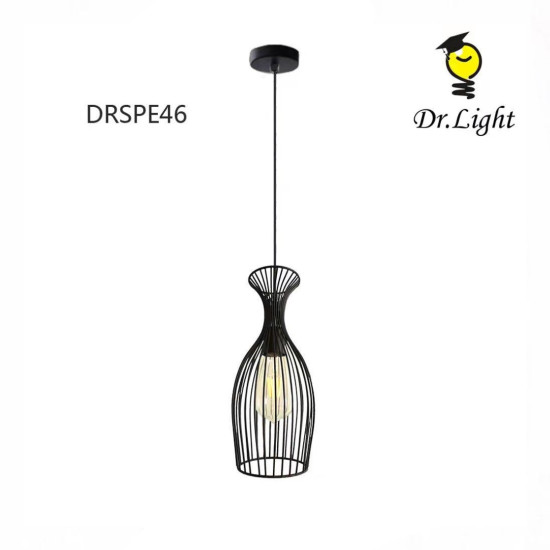 Dr. Light - Pendant Cup Single Steel - DRSPE46