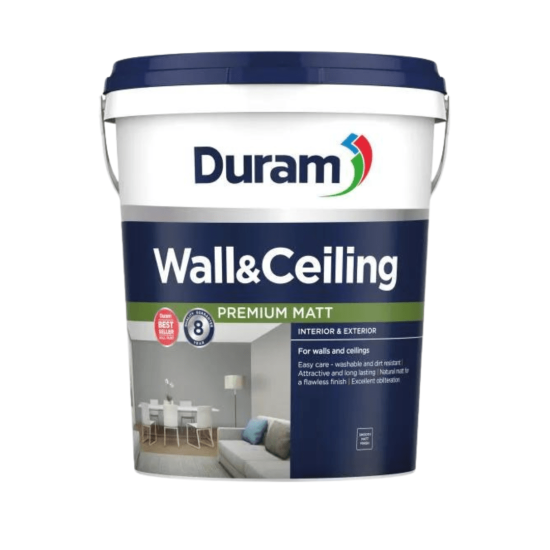 Duram Wall & Ceiling Paint White 20L