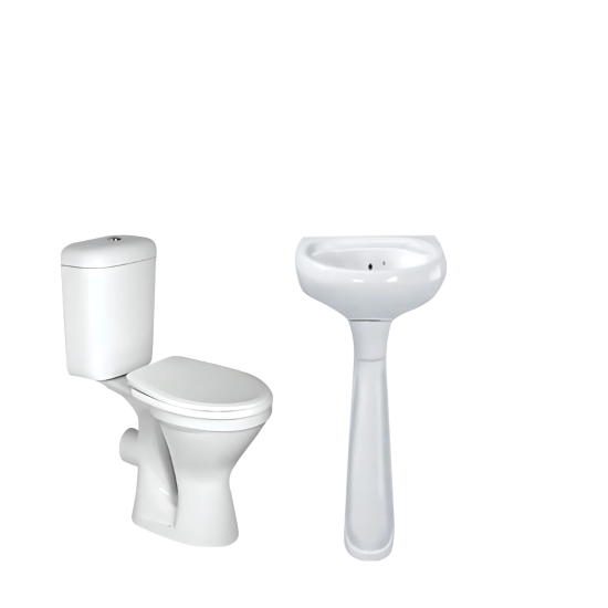 Toilet - 6pc - C/C - Top Flush