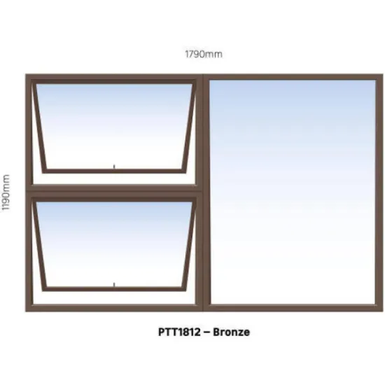 Aluminum - SABS - Window - Top Hung - PTT1812
