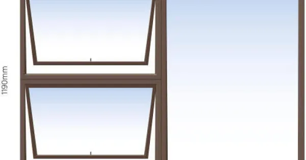 Aluminum - SABS - Window - Top Hung - PTT1812