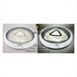 Dr. Light - Ceiling Lamp Triangle - 150W - DRCL42G Dr. Light - Ceiling Lamp Triangle - 150W - DRCL42G