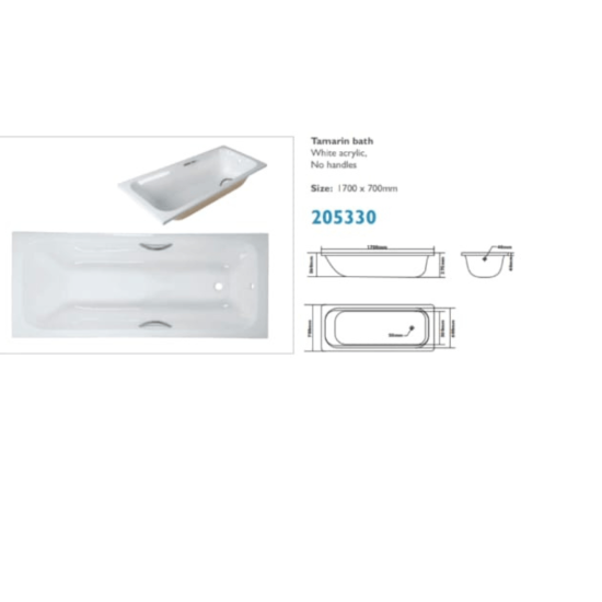 Tamerin Bath Tub (205330) Tamerin Bath Tub (205330)