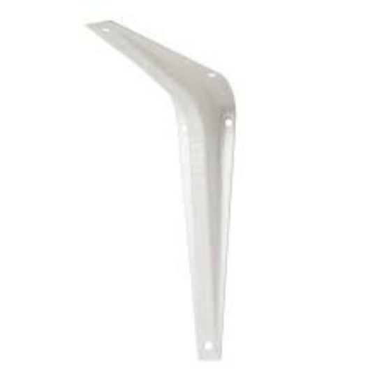 MGV - L - Shelf Bracket - White - Pair -250x300mm - MT1053