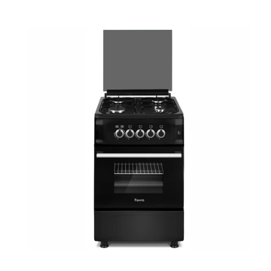 Ferre - F/Standing Stove - Black (F5S40G2.FDI.B)