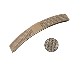 MGV - Diamante Arch Handle - Rose Gold - 96mm- MT1629