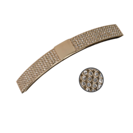 MGV - Diamante Arch Handle - Rose Gold - 96mm- MT1629