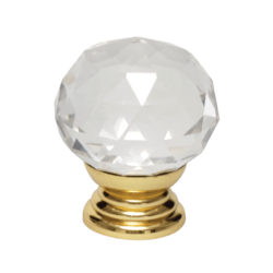 MGV - Crystal Knob - Round - 40mm - PB - MT988