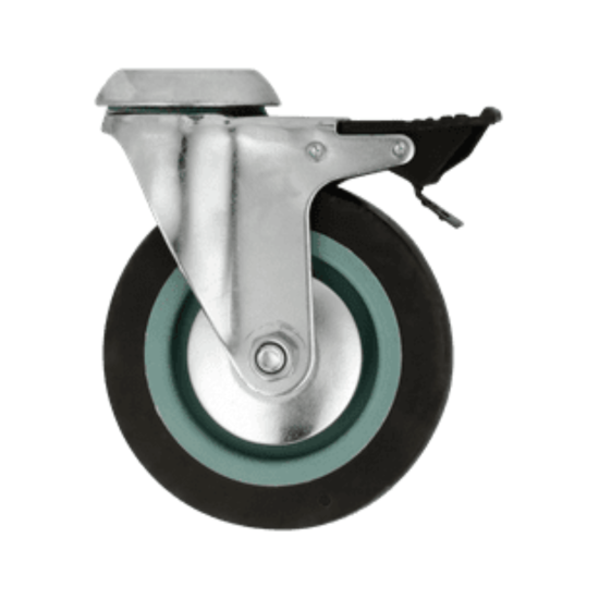 Hillaldam - Castor Wheel SW/PLT - Brake - 125mm
