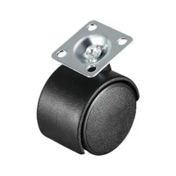 Hillaldam - Castor - 50mm - Trans - Swivel Chrome PL Hillaldam - Castor - 50mm - Trans - Swivel Chrome PL