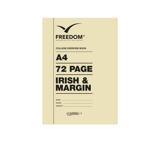 College Book A4 72 PG - Irish & Margin (2015)