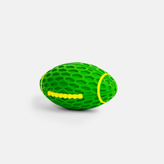 Southern Pet Traders - Toy Dog Rubber Zugo Rugby Ball (49-01001)