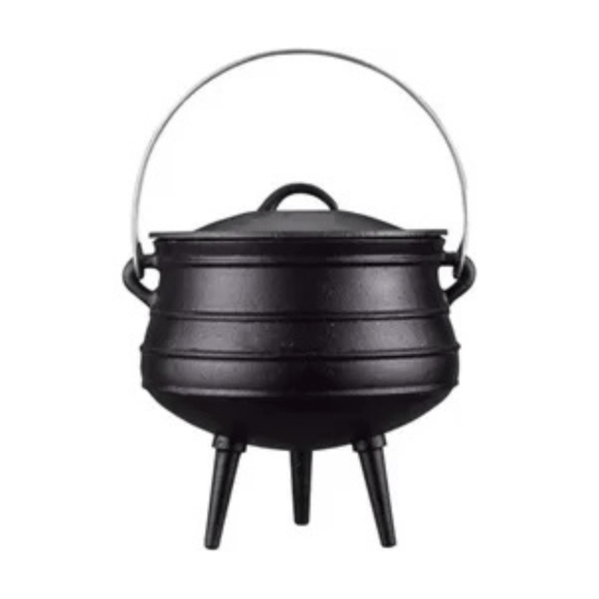 Totai -  Cast Iron Potjie With Lid - 18/CIP-92