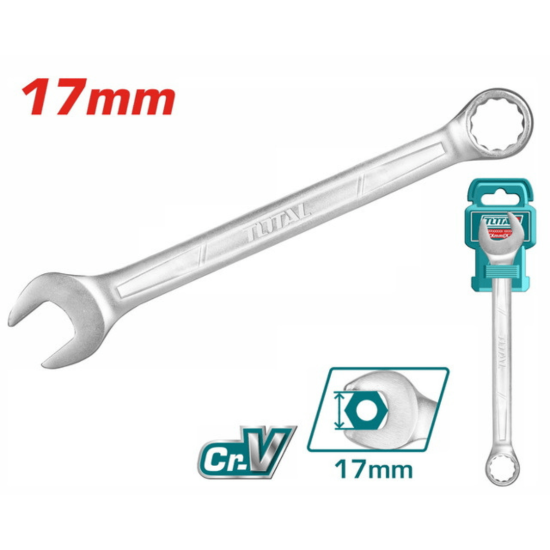Total - Combination Spanner - 17mm (TCSPA171)