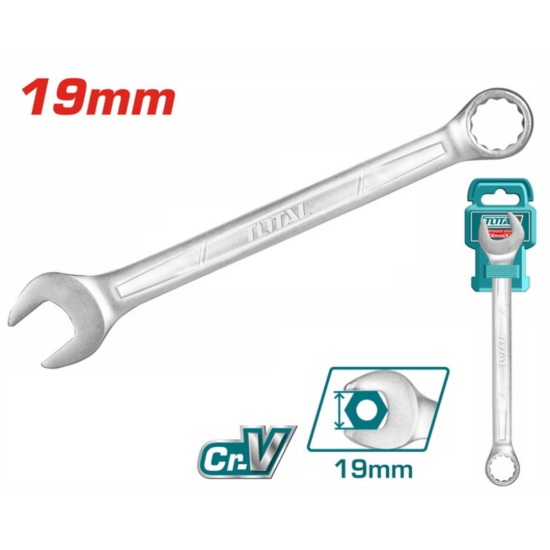 Total - Combination Spanner - 19mm (TCSPA191)