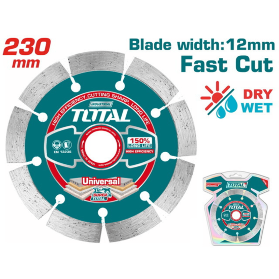 Total - Dry Diamond Disc - 230mm (TAC21123012)