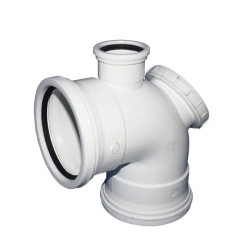 PVC - SV - Vent Horn Bend - 110x50mm