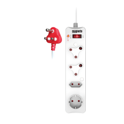 Tevo - Magneto - 4-Way High Surge Protection Multi-Plug (DBK305)