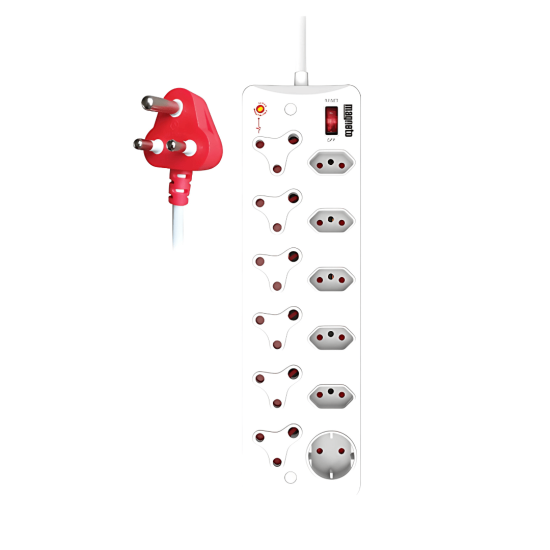 Tevo - Magento - 12-Way High Surge Protection Multi-Plug (DBK307)