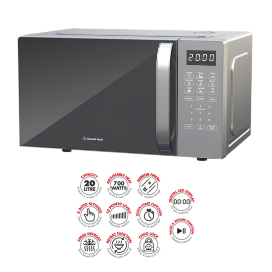 Bennett Read 20L Digital Microwave Oven