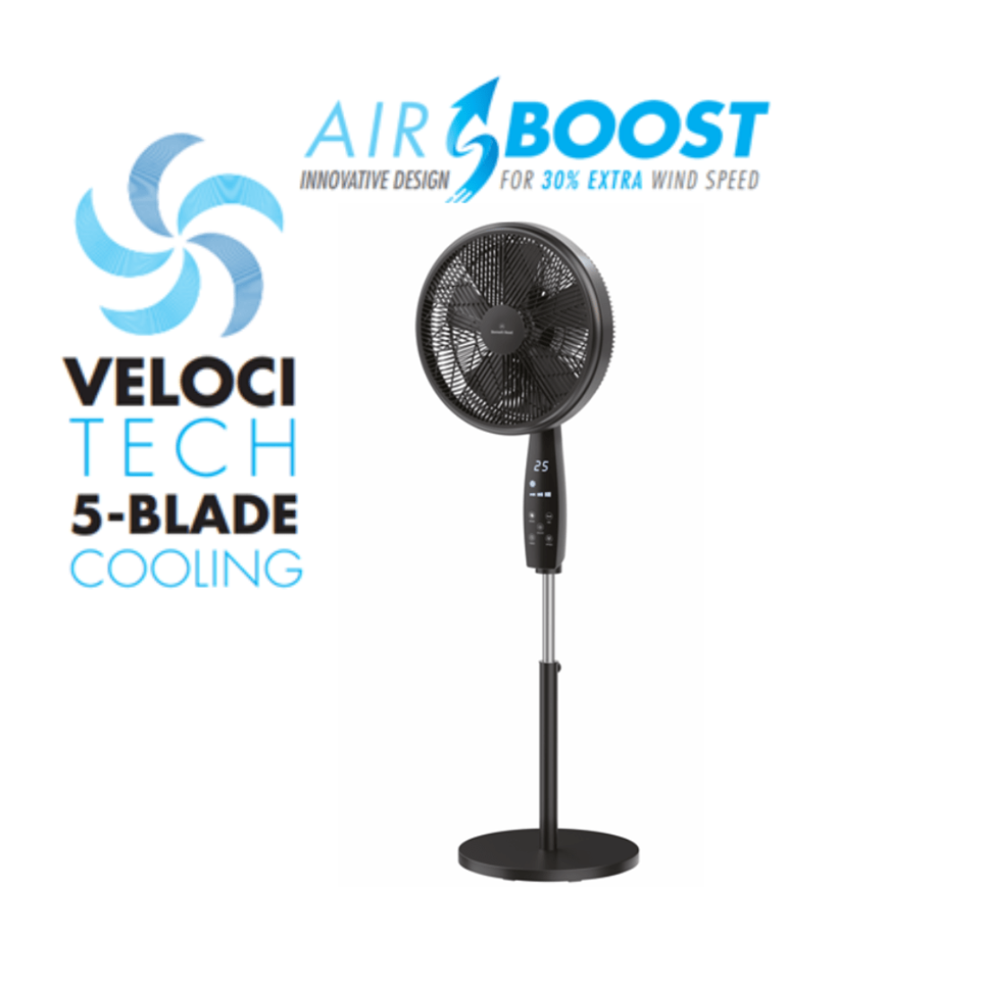 Bennett Reed Fan Bennett Read 36cm Pedestal 2-in-1 Digital Fan | Versatile Home Cooling