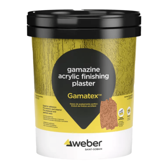 Gamatex Acrylic Finishing - Apricot - 25kg