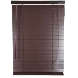 Blinds - faux Wood - Mahogany - 1.2m X 1.5m Blinds - faux Wood - Mahogany - 1.2m X 1.5m
