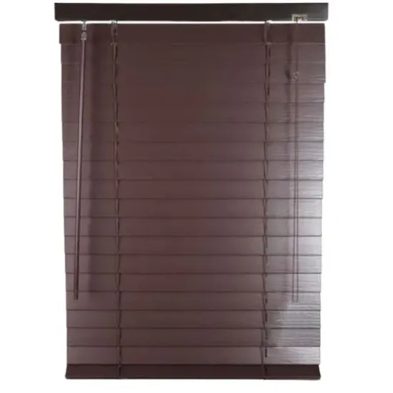 Blinds - faux Wood - Mahogany - 1.5m X 1.8m