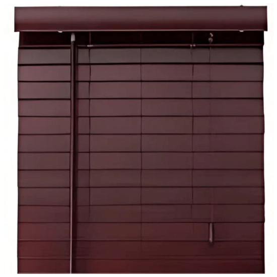 Blinds - FauxWood - Mahogany - 60cm x 90cm