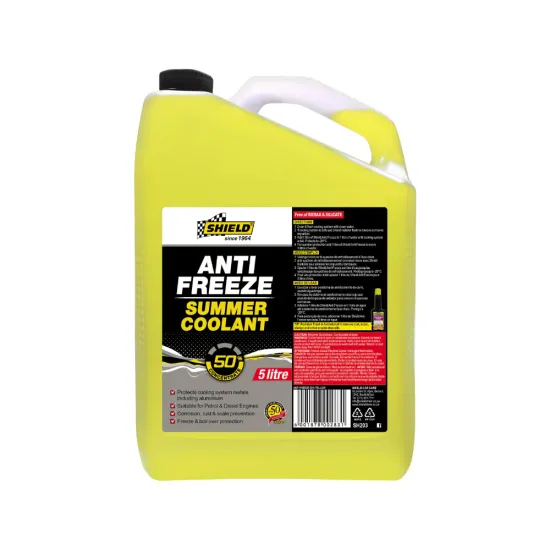 Shield - Anti-Freeze 50 Vol - 5lt Yellow