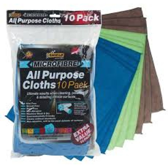 Shield - MicroFibre All Purpose Towels 10PK