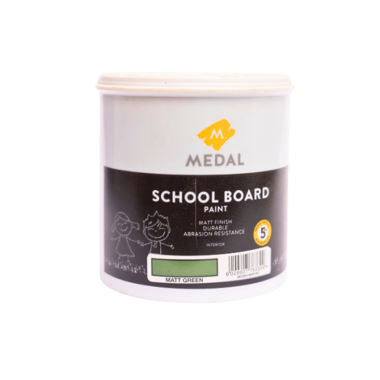 Medal - School Board - Matt Black - Matt Green - colour: Matt Green
