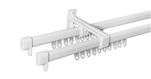 Curtain Rail - Double - 3m