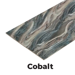 PVC UV Panel - Velure Cobalt - 2.4m