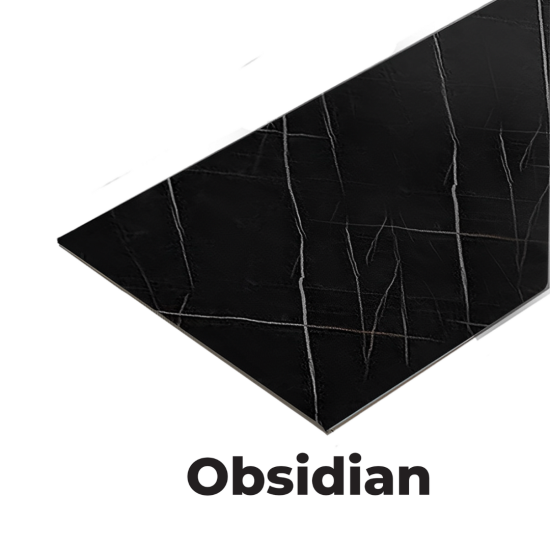 PVC UV Panel - Velure Obsidian - 2.4m